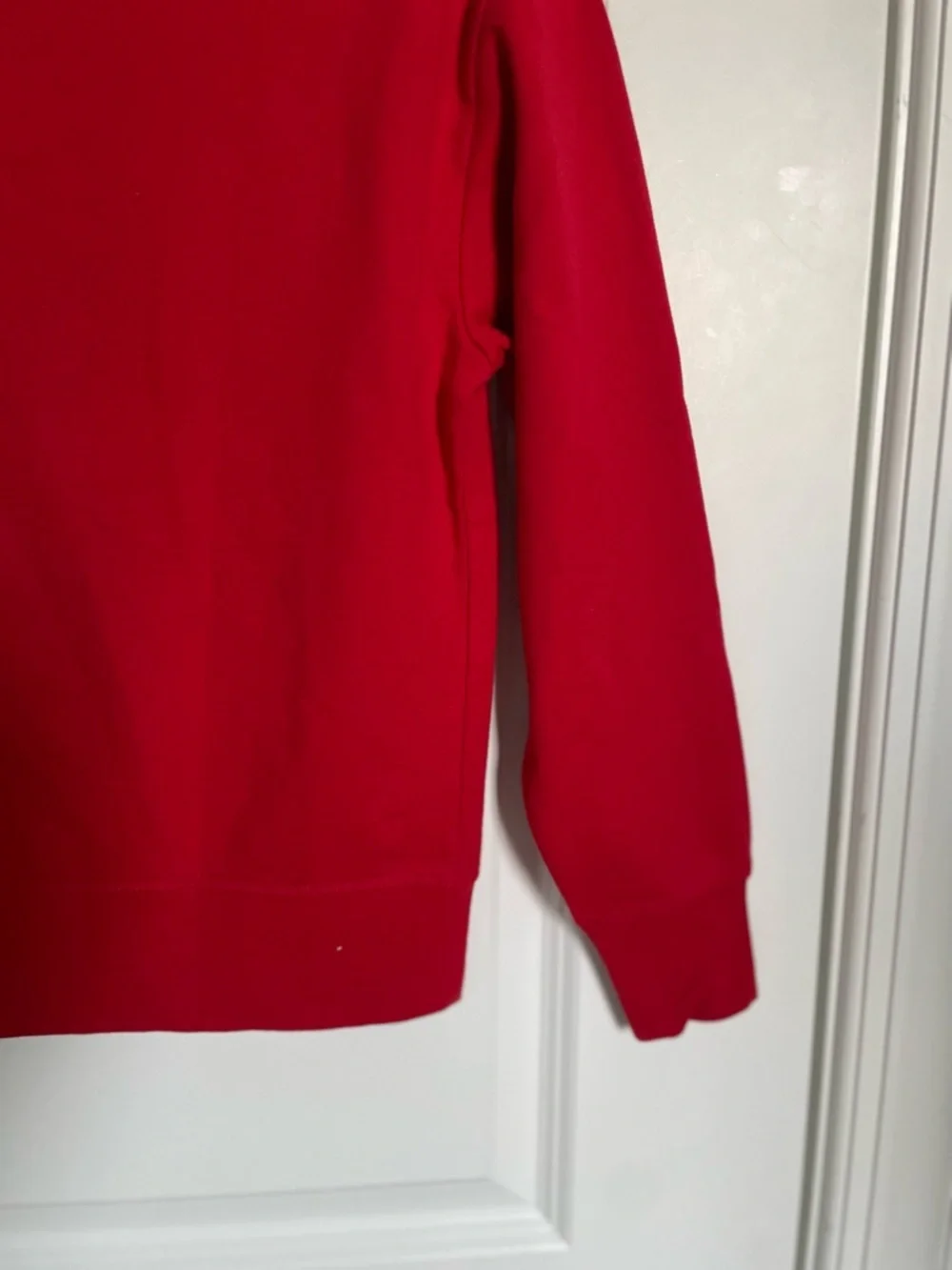 New! J. Crew Women's Red Gem-Embellished Sweatshirt Size XXS NWT 54338
